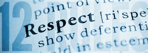 12 rules of respect legacy business cultures