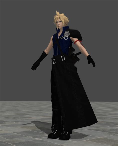 Cloud Strife Advent Children Hq Xps Only By Theforgottensaint47 On