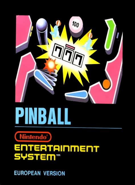 Boxarts Du Jeu Pinball Sur Nintendo Nes Le Musee Des Jeux Video