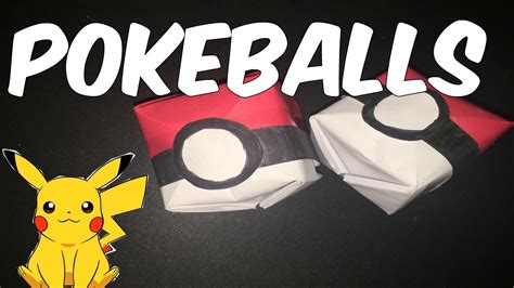 How To Make An Origami Pokeball I Artist Diana Youtube