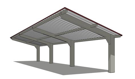 Cantilever Shed Roof