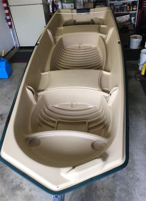 Sun Dolphin American 12 Feet Long Jon Boat Beige And Green A Must See