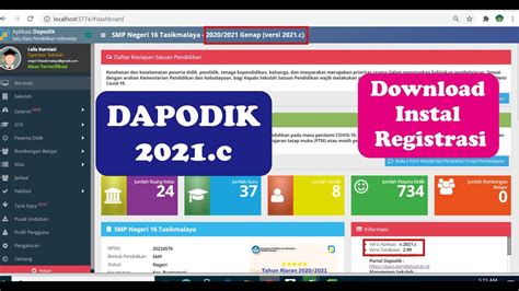 Download & install installer dapodik sesuai jenjang bapak/ ibu operator. Prefil Dapodik 2021 C - Dapodikonline Com Panduan Aplikasi ...