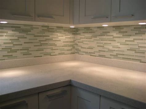 Glass backsplash tile ideas can present themselves in any number of gorgeous ways. Kitchens Backsplash Toronto by Stone Masters