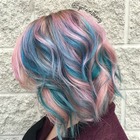 Cotton Candy Haircolor Using Kenra 7vm And Pravana Hair Color Unique