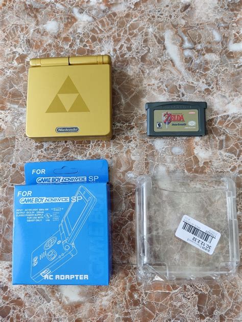 Gba Sp Gameboy Advance Sp Ags 101 Brighter Zelda With Free Games Video