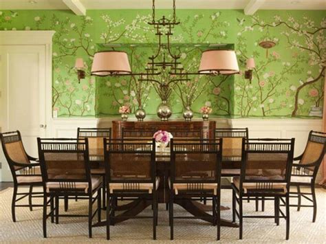 Green dining room interior design in modern appartment. 10 Fresh Green Dining Room Interior Design Ideas ...