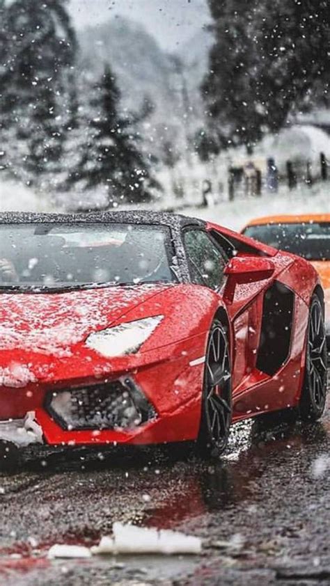 Winter Lamborghini Wallpapers Wallpaper Cave