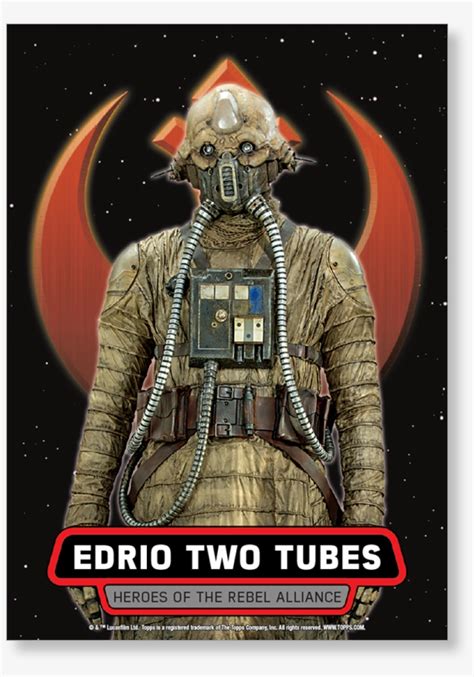 Edrio Two Tubes 2016 Star Wars Rogue One Series One Poster
