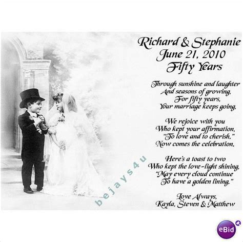 50th Wedding Anniversary Quotes And Poems Quotesgram
