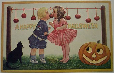 Vintage Halloween Postcard Dave Flickr