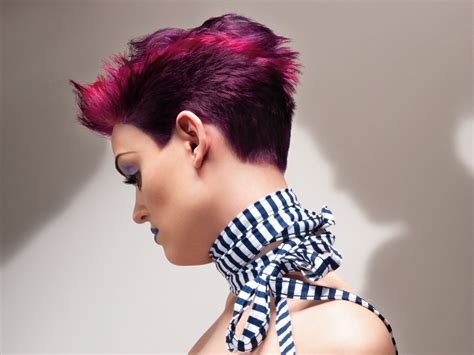 A buzz cut is any of a variety of short hairstyles usually designed with electric clippers. Short and medium long hairstyles with radiant colors for ...