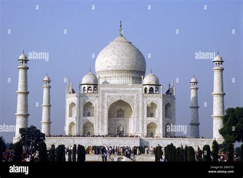 Taj Mahal Una De Las Siete Maravillas Del Mundo Taj Mahal Este