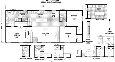 Https://techalive.net/home Design/floor Plan 1344 Rq Feet Mobile Home