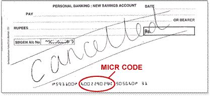 This enables identification of the cheques and which in turns means faster processing. BanksLookup.com: Bank Branch IFSC code, MICR code, Phone ...