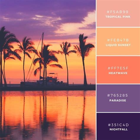 Pin By Debbie Jones On Orange Sunset Color Palette Paint Color
