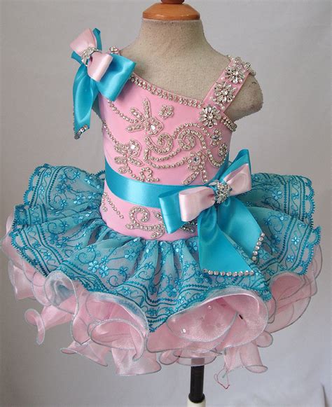 Glitz Infanttoddlerbabychildrenkids Girls Pageant Dress 1~4t G218