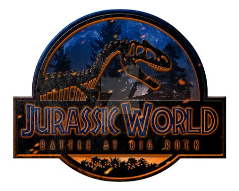 Logo Jurassic World Battle At Big Rock By Onipunisher On Deviantart