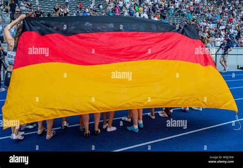 Berlin Germany 01st Sep 2019 Athletics Relay 4x100 Meters Women