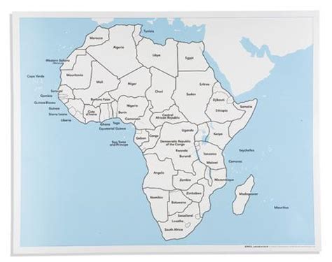 Two different versions of the africa map have been provided. Geography - Mindset Learning Tools