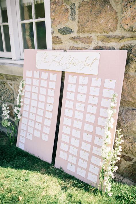 My Diy Wedding Seating Chart The Blondielocks Life Style