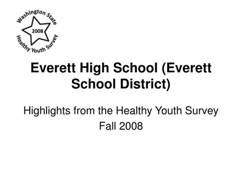 Ppt Everett High School Everett School District Powerpoint