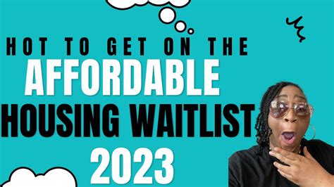 GET WAITLIST ALERTS FOR SECTION 8, PUBLIC HOUSING, AND LOW-INCOME