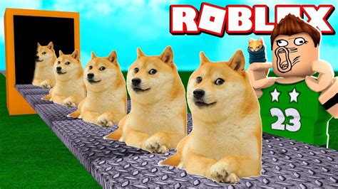 Nuestra Propia Fabrica De Doge En Roblox Youtube