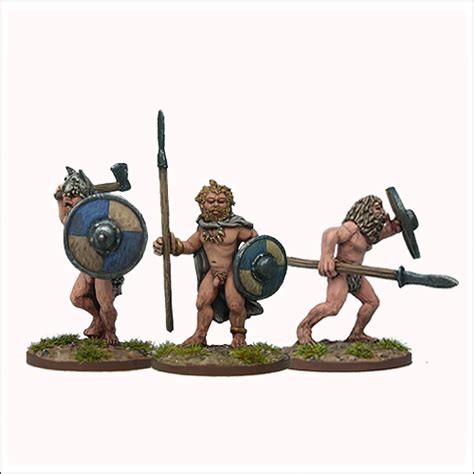 Naked Viking Berserkers Miniset Net Miniatures Collectors Guide