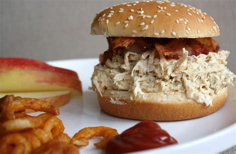 Whats For Dinner Slow Cooker Ranch Chicken Sandwiches 6 Hours
