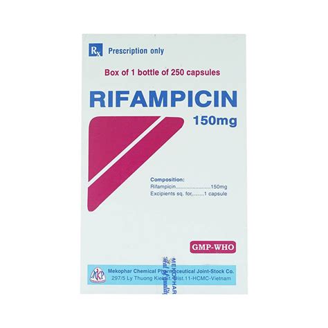 Công Dụng Thuốc Rifampicin 150mg Vinmec
