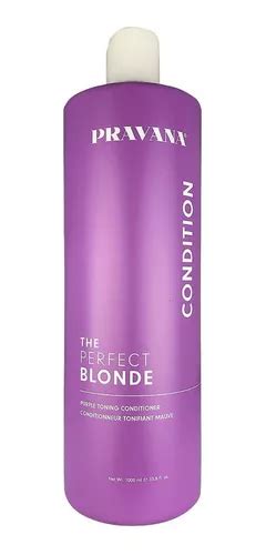 Pravana Shampoo The Perfect Blonde 1 Litro Matizador Cuotas Sin Interés