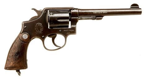 Deactivated Old Spec Smith And Wesson 38 Model 10 Revolver Allied