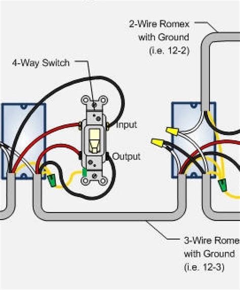 Three Way Switch Wiring Schematic