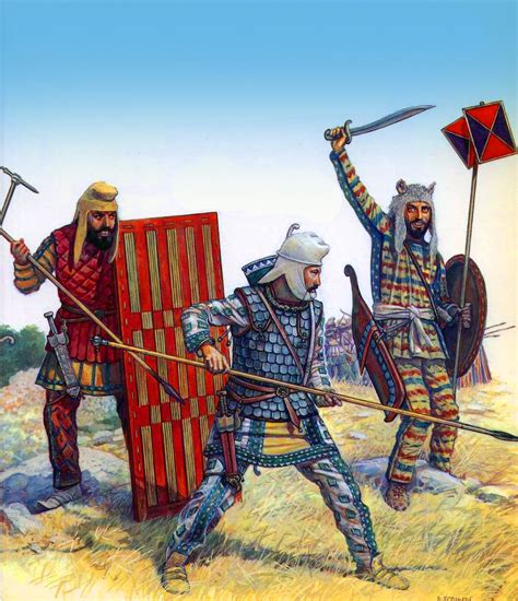 Achaemenid Persian Army Persian Warrior Ancient Persia Greco