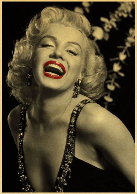 Famous Actress Marilyn Monroe Vintage Posters Kraft Paper High Poster