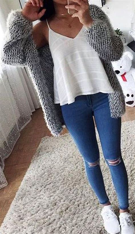 Here, we talk about really cool outfits for teenage guys, and how you can maximize your style impact wearing them. 39 Casual and fashionable Fall School Outfits Ideas for ...