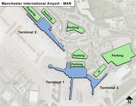 Manchester Airport Map Of Terminals Map Of Campus