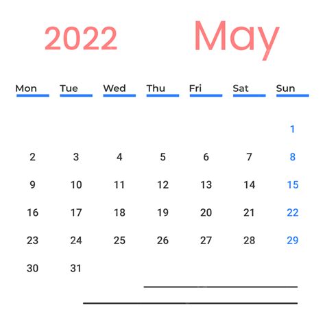 Gambar Kalender Mei 2022 Dengan Catatan Mei 2022 Kalender Mei 2022