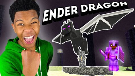 minecraft guide to defeating the ender dragon minecraft for noobs 6 youtube