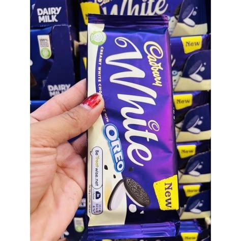 cadbury oreo white chocolate bar 120g lazada ph