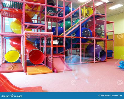 Indoor Children Playground Structure Royalty Free Stock Images Image