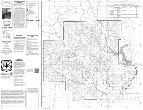 Mark Twain Nf Mvum Poplar Bluff Map By Us Forest Service R9 Avenza Maps