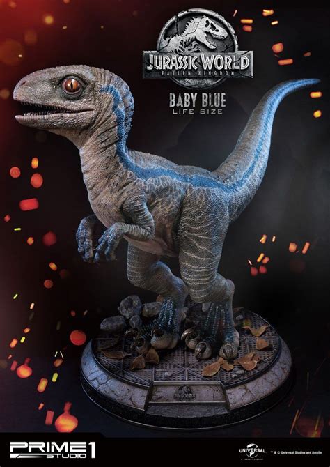 Welcome to a world evolved! Jurassic World Fallen Kingdom - Baby Blue - Prime 1 Studio ...
