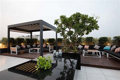 Penthouse Pāfekuto By Conarch Architects Rooftop Design Terrace