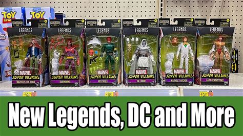 New Marvel Legends Dc And More Walmarts And Target Toy Hunt Youtube