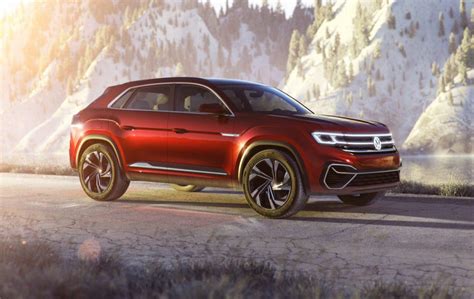 2020 volkswagen atlas cross sport first look. VW Atlas Cross Sport Concept teases 2019's 5-seat SUV ...