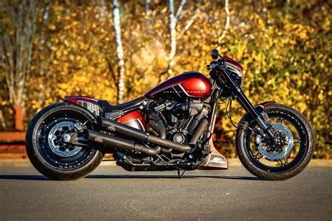 Thunderbike Red Rocket Harley Davidson Fxdr Custom Motorcycle