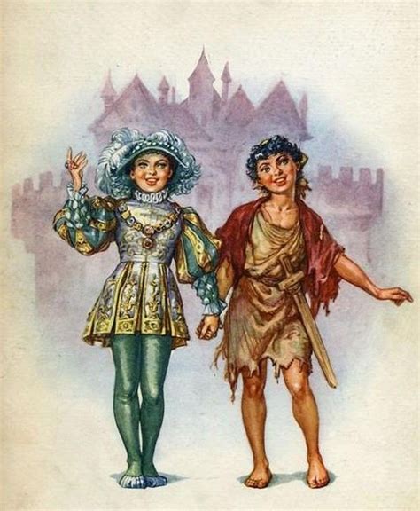 The Prince And The Pauper By Unknown Artist Illustrazioni Di Fiabe