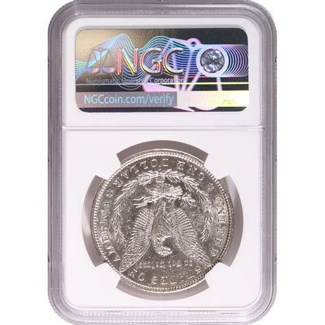 Certified Morgan Silver Dollar 1879 O Au55 Ngc Golden Eagle Coins
